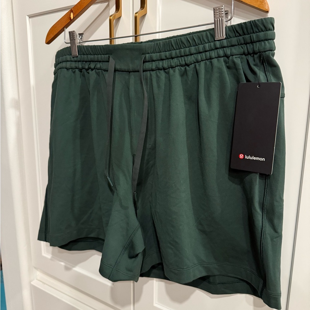 NWT Men’s Lululemon Forrest Green Athletic Shorts size xxl
